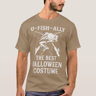 T-shirt Amusant Halloween Pun pêcheur Pêche Halloween Co