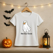 T-shirt Amusant Halloween Un Silly Goose Tee; Costume Fant