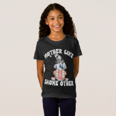 T-Shirt Amusant hiver Gnome Snowboard Maman (Devant entier)