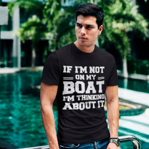 T-shirt Amusant Humour De Bateau Pour Propriétaire De Bate