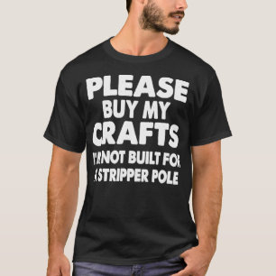 T-shirt Amusant Humour Marché aux puces artisanales S'il v