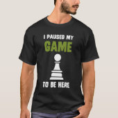 T-shirt Amusant jeu d'échecs pwn joueur original (Devant)