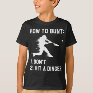 T-shirt Amusant Joueur de baseball à la maison Humour amu