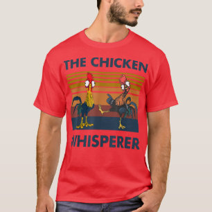 T-shirt Amusant L'Agriculture Vintage De Poulet Whisperer