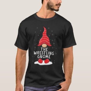 T-shirt Amusant Le Gnome de lutte Pyjamas de Noël Noël Noë
