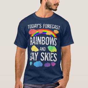 T-shirt Amusant LGBTQ Gay pride Mois Parade Rainbows Et Ga
