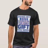 T-shirt Amusant Meilleur cadeau pour Boss (Devant)