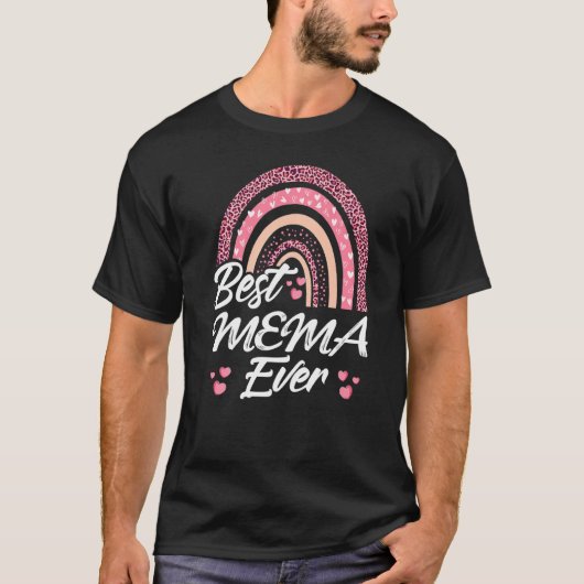 T-shirt Amusant Meilleur Mème Jamais Rainbow Mère Mère Jou (Devant)