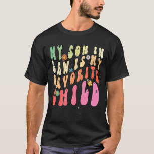 T-shirt Amusant Mère En Droit Mon Fils En Droit Est Mon Ch