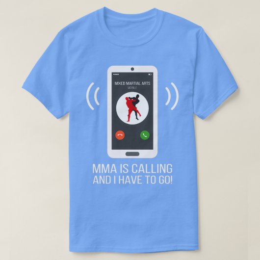 T-shirt Amusant MIXED MARTIAL ART Mixte Arts Martiaux Appe (Design devant)