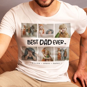 T-shirt Amusant Moderne 'MEILLEUR PAPA JAMAIS' 6 Photo