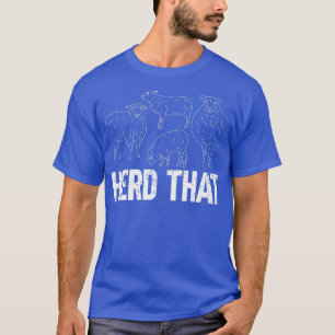 T-shirt Amusant Mouton d'élevage Mouton de Whisperer Mouto
