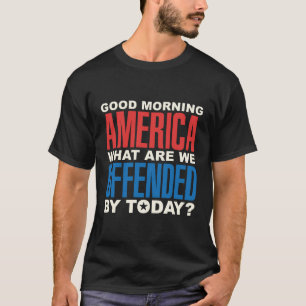 T-shirt Amusant Offensé Politique Américain Correct