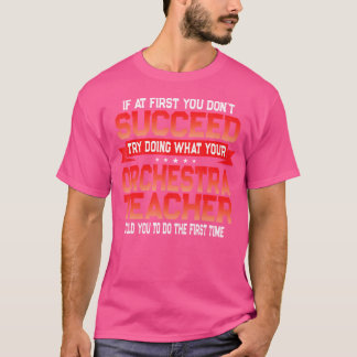 T-shirt Amusant Orchestre Enseignant Cadeau Funny School M