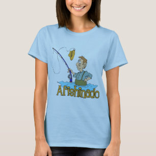 T-shirt Amusant pêche afishinado