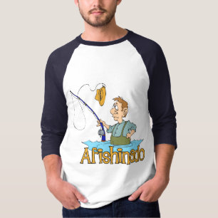 T-shirt Amusant pêche afishinado