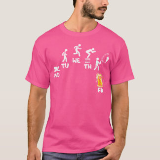 T-shirt Amusant Pêcheur De Poisson Rod