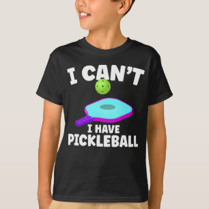 T-shirt Amusant Pickleball entraînement Plaisanterie Pick