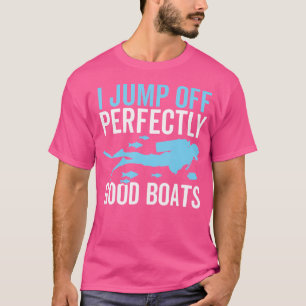 T-shirt Amusant Plongée Plongée Amoureux Plongée