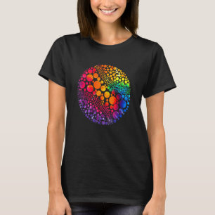 T-shirt Amusant Polka Dot Lover Lover Lecteur Galaxy Style