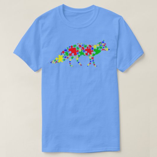 T-shirt Amusant Pour Puzzle Animaux Lover Sensibilisation (Design devant)