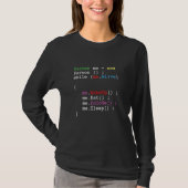 T-shirt Amusant programmeur Coder développeur logiciel Gee (Devant)