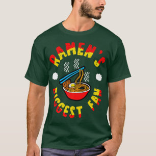 T-shirt Amusant Ramen le plus grand éventail de nouilles R
