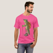 T-shirt Amusant Randonnée Grasshopper Camping Lover Randon (Devant entier)