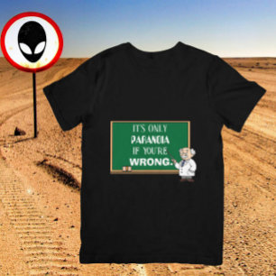 T-shirt Amusant roman paranoïa complot théoricien Unisex