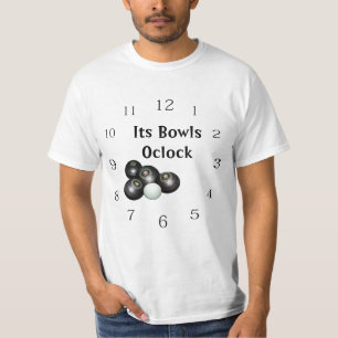 T-shirt Amusant Ses Pelouses À L'Horloge,
