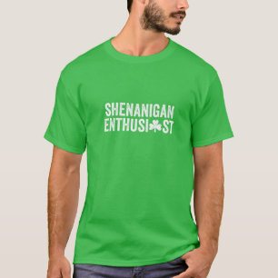 T-shirt Amusant Shenanigan Enthousiaste Jour de la Saint P