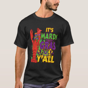 T-shirt Amusant Son Mardi Gras Yall Masque Carnival Parade