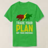 T-shirt Amusant Stock Trader Design 7 (Design devant)