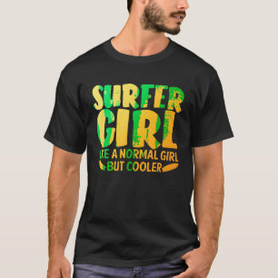 T-shirt Amusant Surfer Girl Design pour femmes Maman Surf
