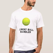 T-shirt Amusant Tennis Expert Handler (Devant)