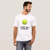 T-shirt Amusant Tennis Expert Handler (Devant entier)