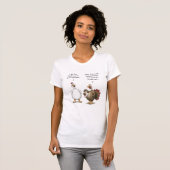 T-shirt Amusant Thanksgiving Big Chicken It's Amusement Tu (Devant entier)