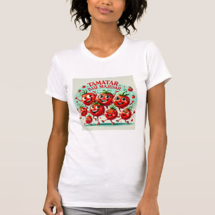 T-shirt amusant tomate - Vibrant et joyeux