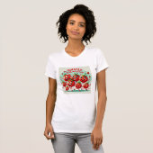 T-shirt amusant tomate - Vibrant et joyeux (Devant entier)