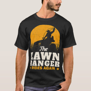 T-shirt Amusant tondeuse à gazon Cowboy Ranger Ranger Jard