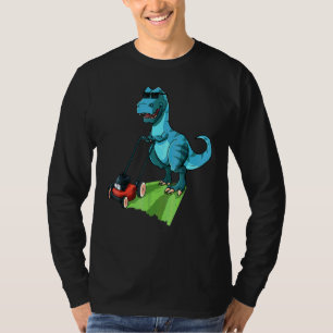 T-shirt Amusant tondeuse De Pelouse T Rex Tractor Mutation