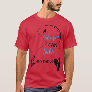 T-shirt Amusant Un Expert De Cuir Peut S'Attaquer À N'Impo