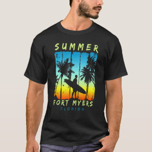 T-shirt Amusant vacances en famille Floride Fort Myers Sun