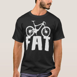 T-shirt Amusant Vélo de graisse Conception pour hommes Fat