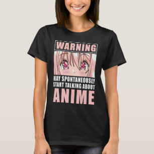 T-shirt Amusante Anime Girl Japonaise Otaku Manga Japon