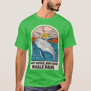 T-shirt Amusante baleine à observer Mammifère marin 5