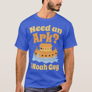 T-shirt Amusante Bible chrétienne Noah Ark Pun Humour cade