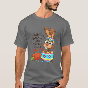 T-shirt Amusante Blague De Lapin De Pâques Pour Les Enfan