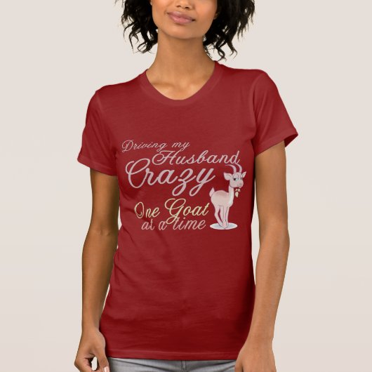 T-shirt Amusante conception chèvre (Devant)