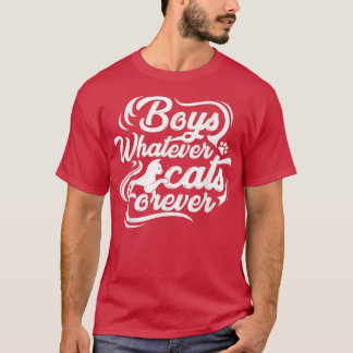 T-shirt Amusante conception de chats pour une femme propri